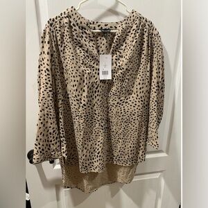 The Limited Women’s Blouse -  New With Tags - Size Large - Animal Print